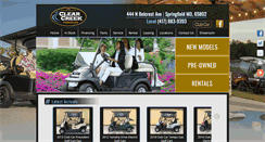 Desktop Screenshot of clearcreekvehicles.com